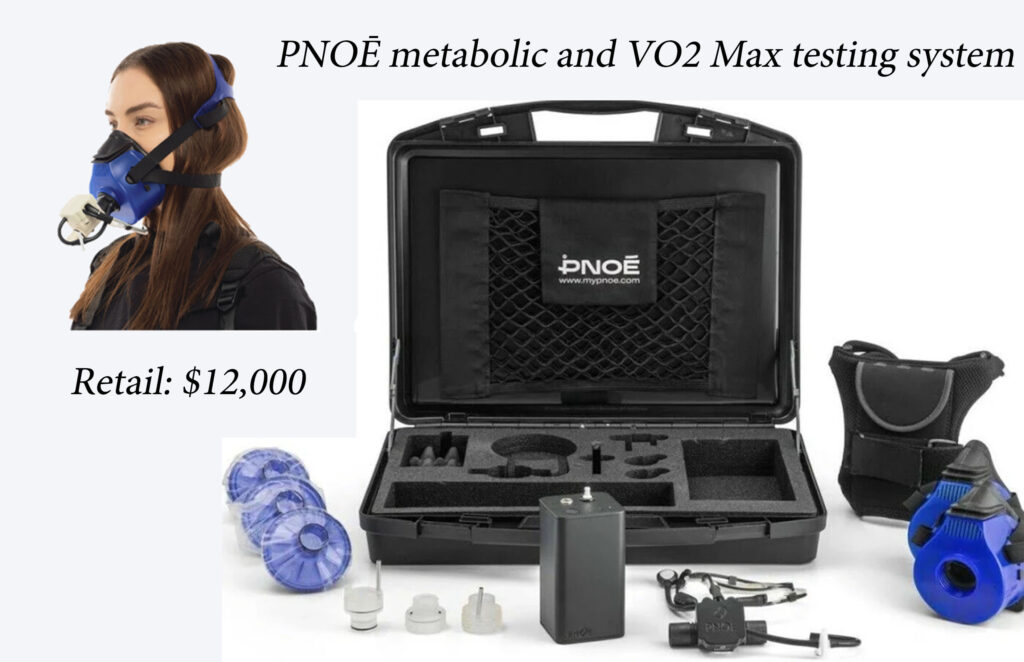 PNOE metabolic and VO2 machine